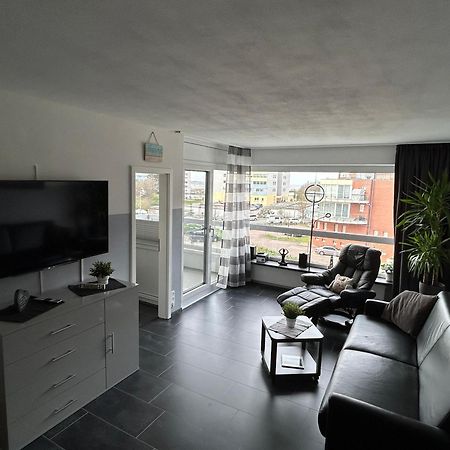 Frische Brise Ferienwohnung Mit Meerblick Cuxhaven Exterior foto