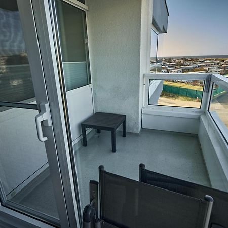 Frische Brise Ferienwohnung Mit Meerblick Cuxhaven Exterior foto