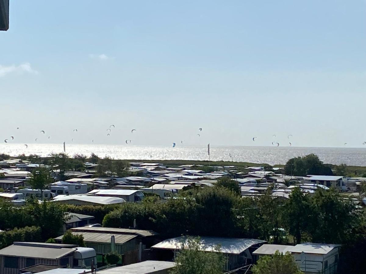Frische Brise Ferienwohnung Mit Meerblick Cuxhaven Exterior foto