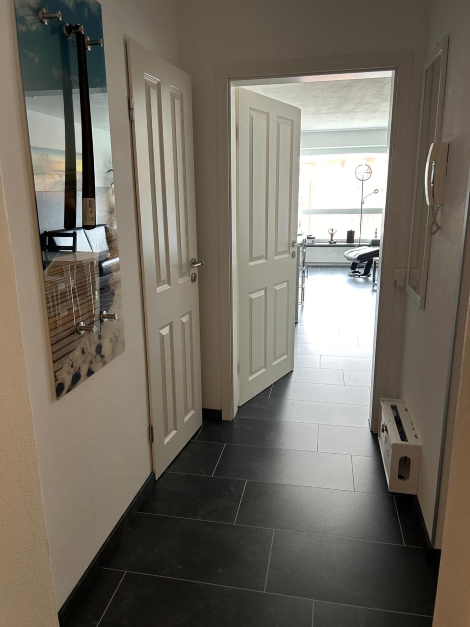 Frische Brise Ferienwohnung Mit Meerblick Cuxhaven Exterior foto