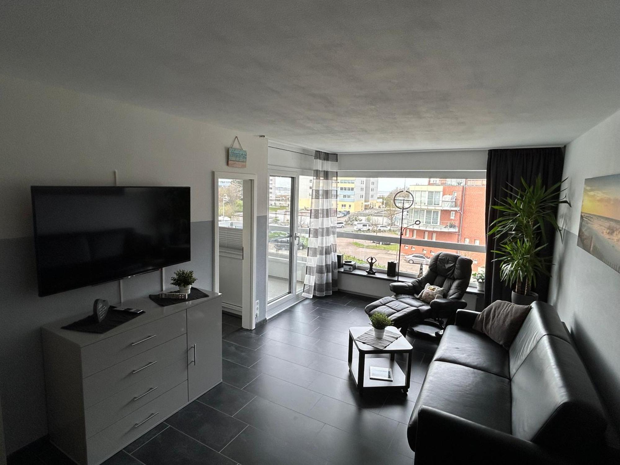 Frische Brise Ferienwohnung Mit Meerblick Cuxhaven Exterior foto