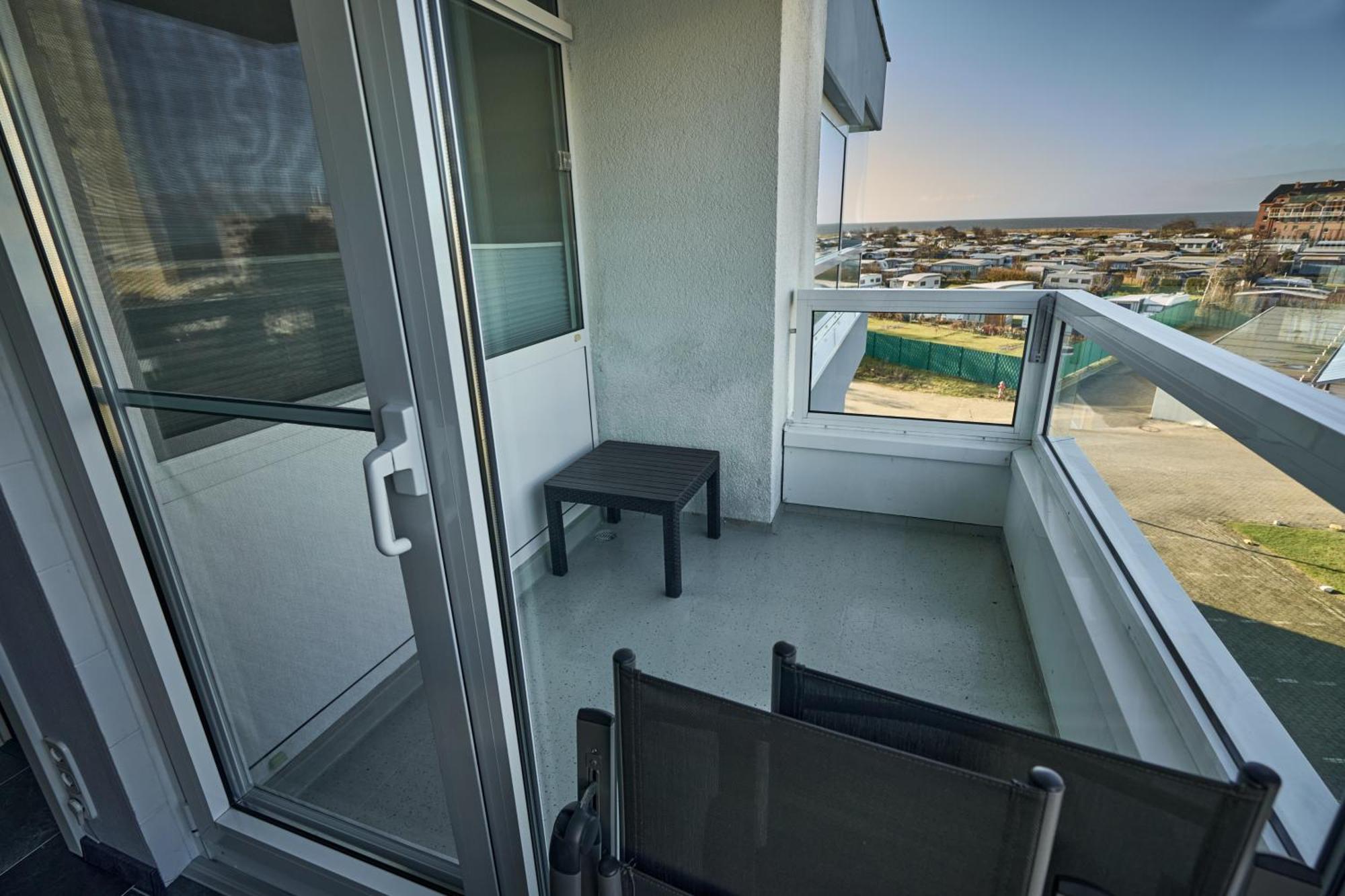 Frische Brise Ferienwohnung Mit Meerblick Cuxhaven Exterior foto